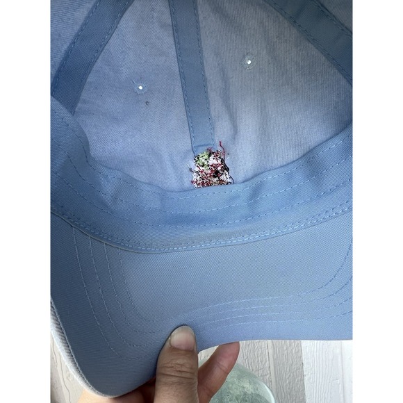 Half day Iced Tea Brand Blue Hat Cap Strap Back OSFA - Picture 8 of 8